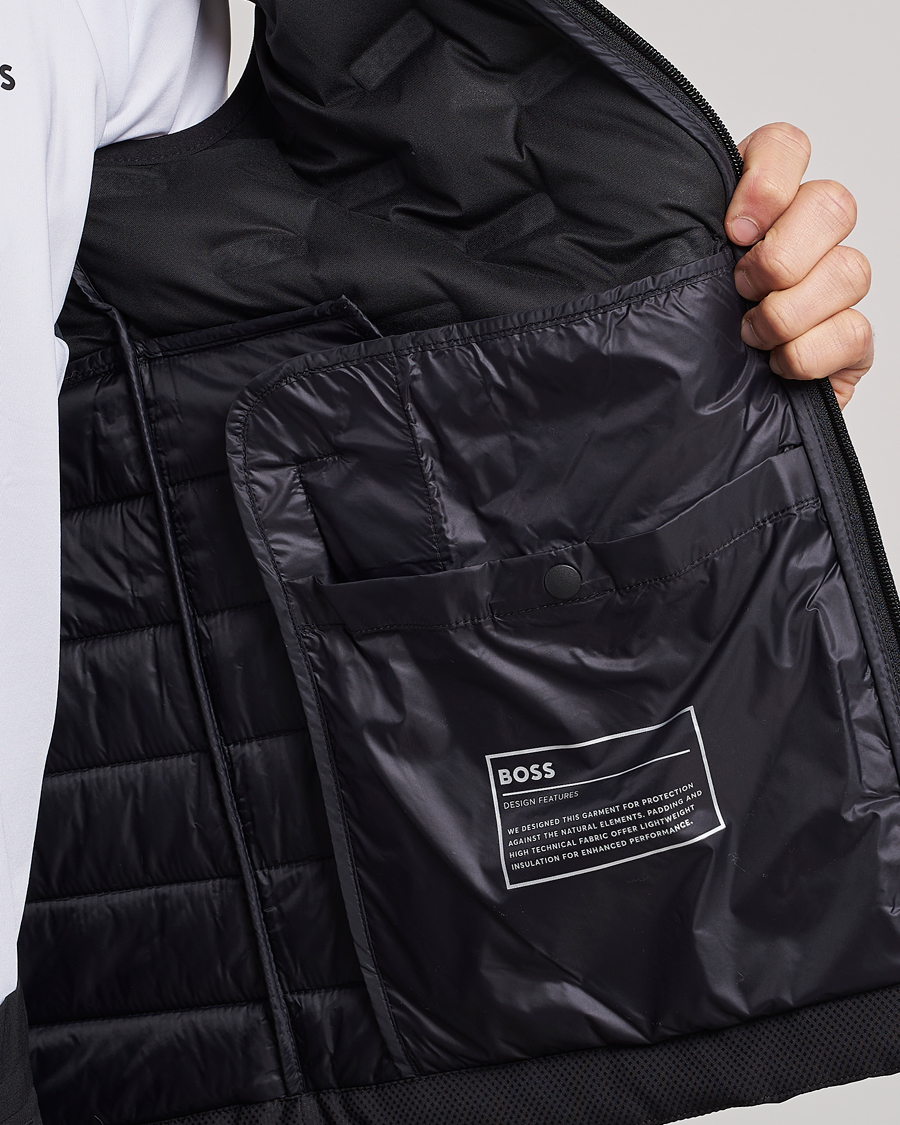 Heren | Jassen | BOSS GREEN | Hellion Vest Black