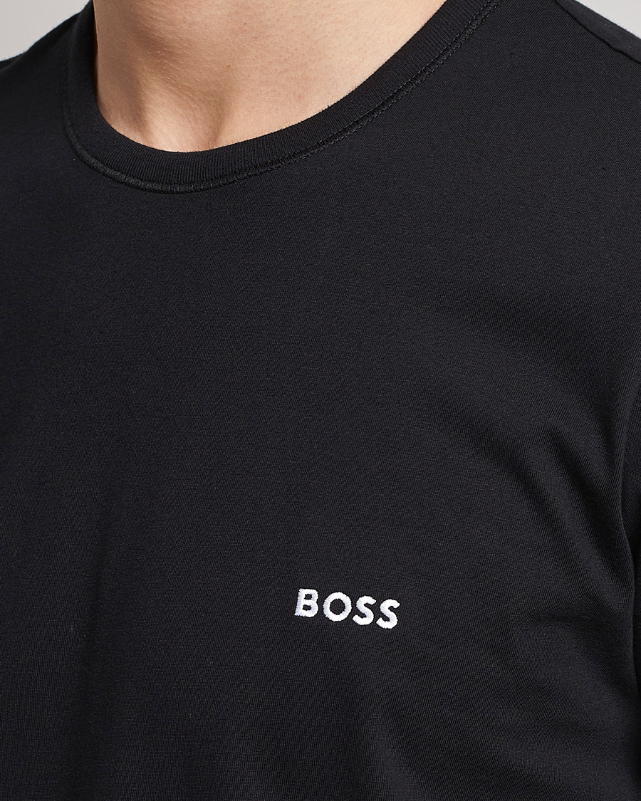 Heren | T-shirts | BOSS BLACK | 3-Pack Crew Neck T-Shirt Blue/Navy/Dark Blue