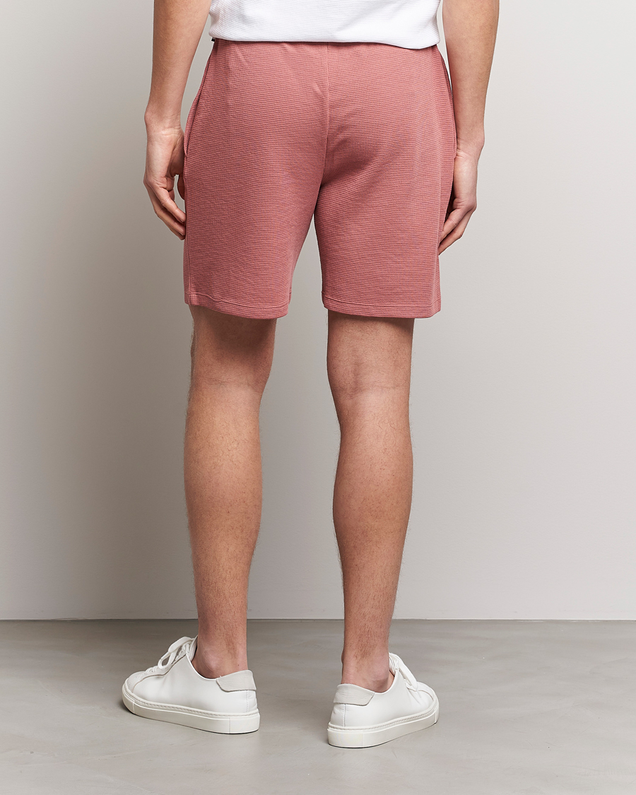Heren | Korte broek | BOSS BLACK | Waffle Logo Shorts Open Pink