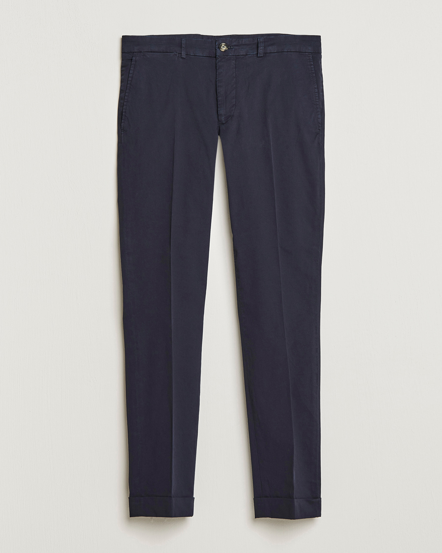 Heren | Broeken | J.Lindeberg | Grant Cotton Garment Dye Pants Navy