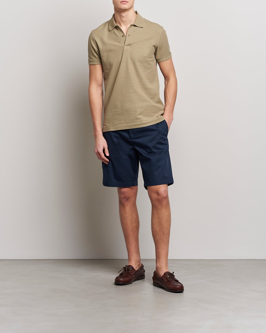 Heren | Korte broek | J.Lindeberg | Nathan Super Satin Shorts Navy