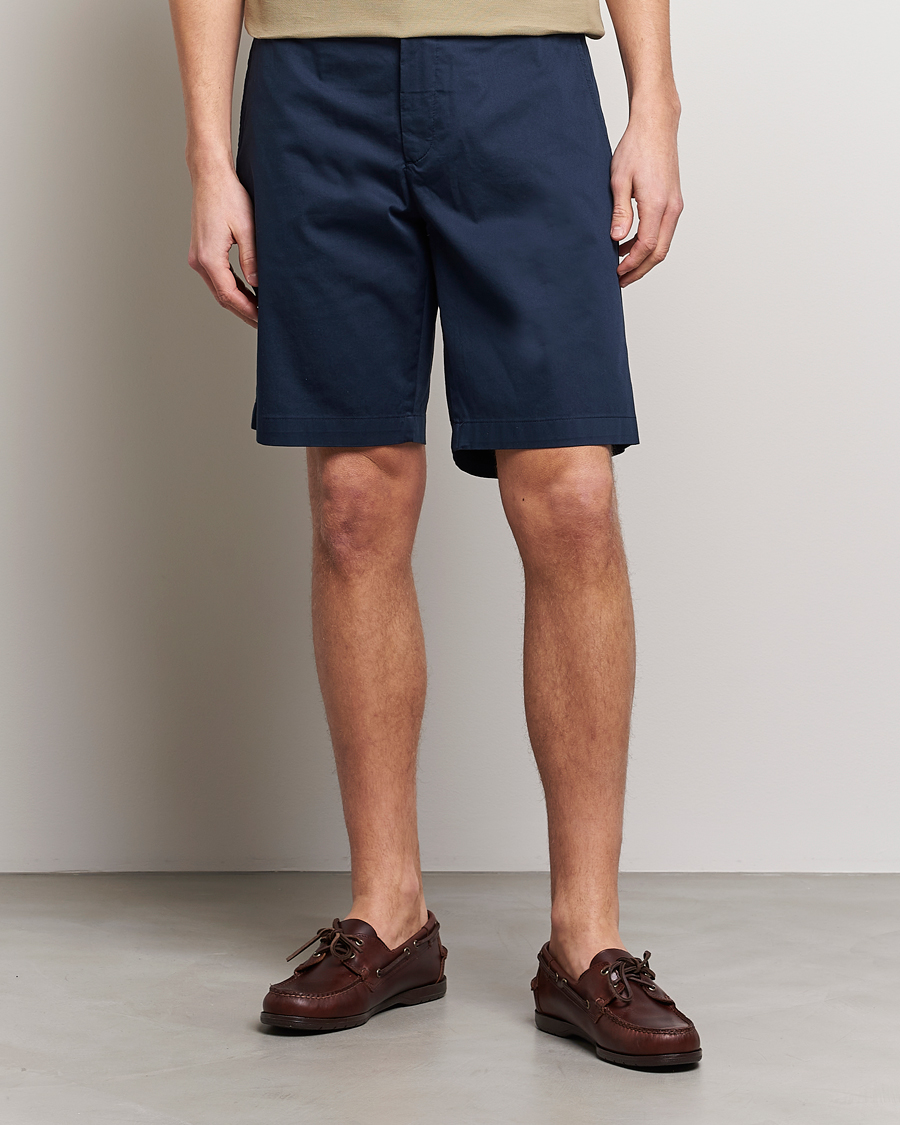 Heren | Korte broek | J.Lindeberg | Nathan Super Satin Shorts Navy