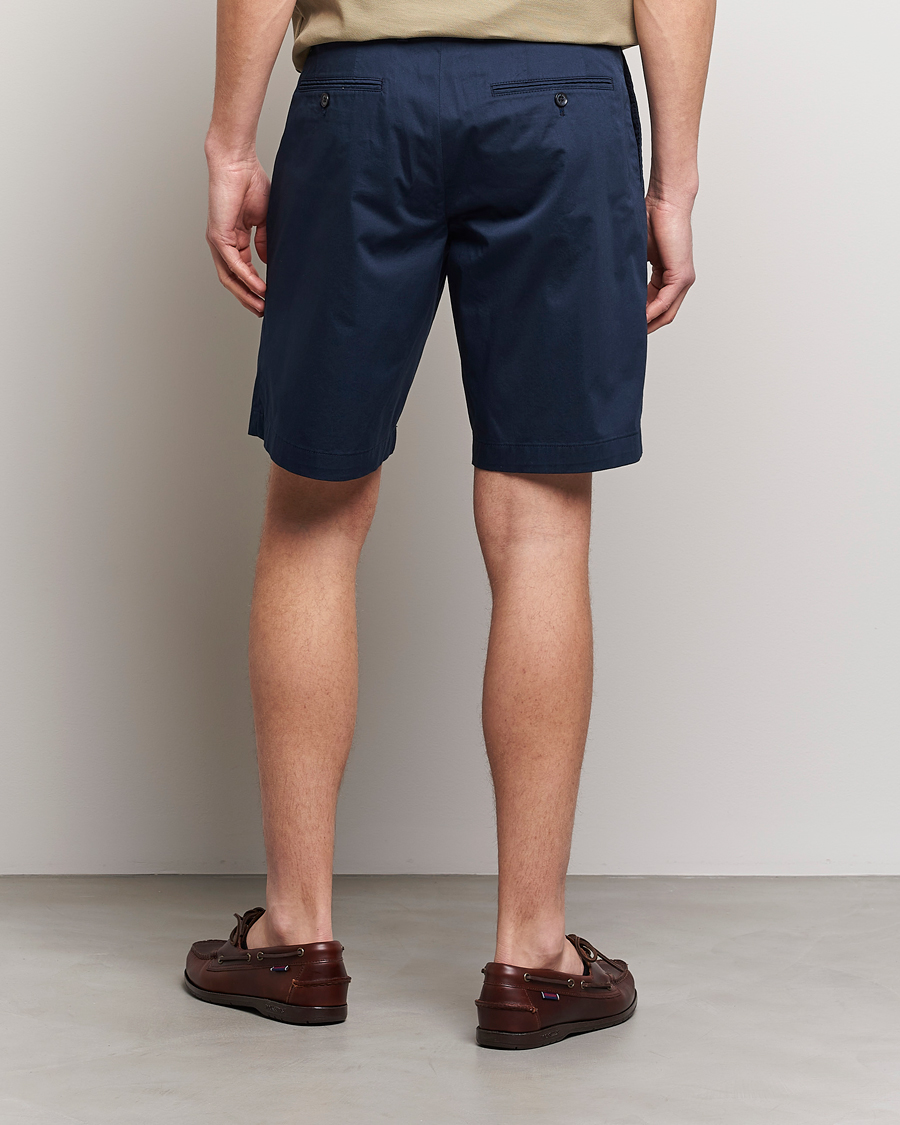 Heren | Korte broek | J.Lindeberg | Nathan Super Satin Shorts Navy