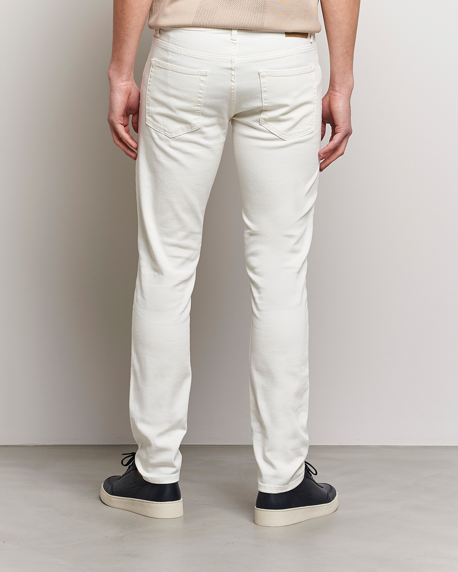 Heren | Broeken | J.Lindeberg | Jay Solid Stretch 5-Pocket Trousers Cloud White