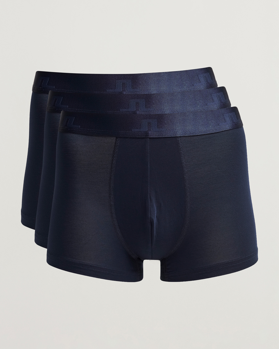 Heren |  | J.Lindeberg | 3-pack Bridge Lyocell Boxer Navy