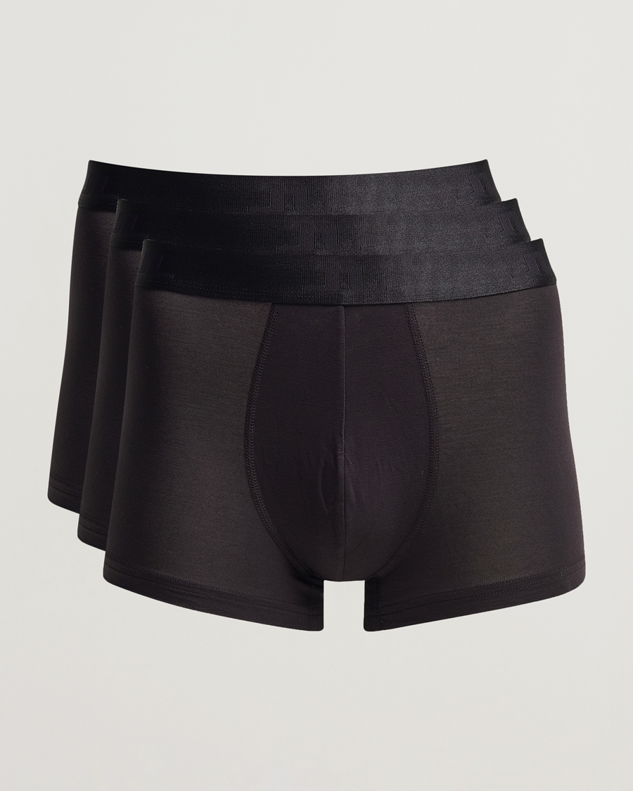 Heren |  | J.Lindeberg | 3-pack Bridge Lyocell Boxer Black