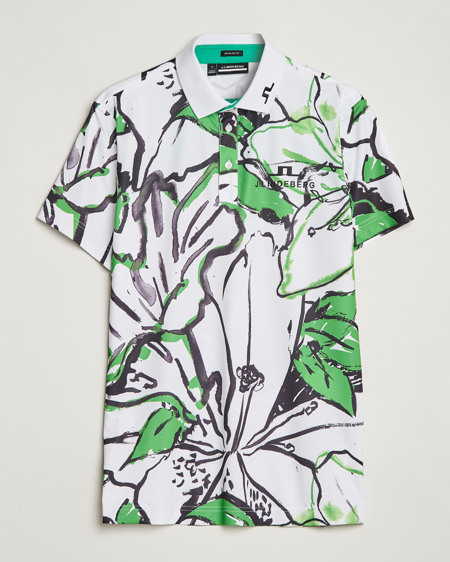Heren | Polo's | J.Lindeberg | KV Masters TX Jersey Polo White