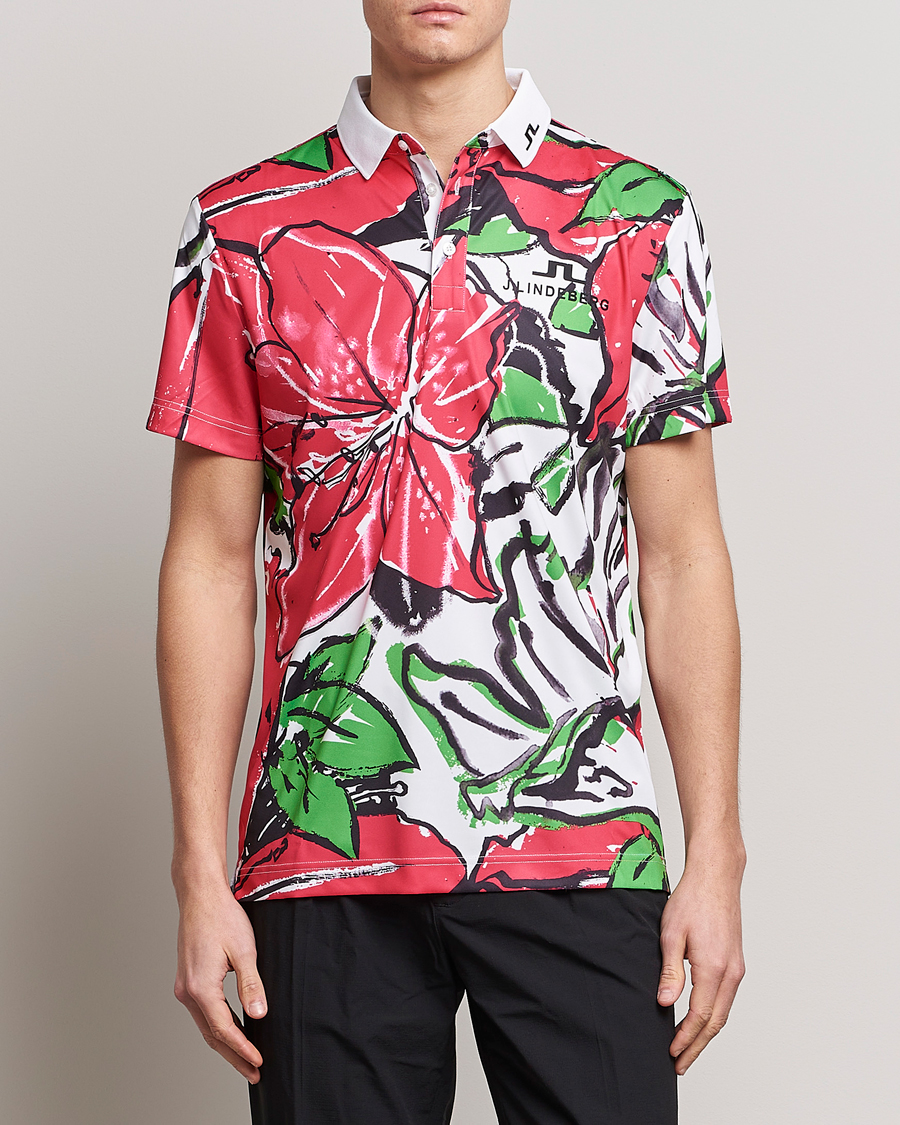 Heren | Polo's | J.Lindeberg | KV Masters TX Jersey Polo Azalea