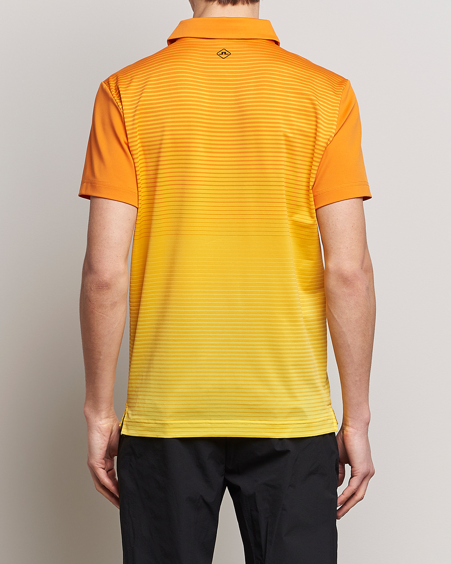 Heren | Polo's | J.Lindeberg | Lowell Faded Slim Fit Polo Russet Orange