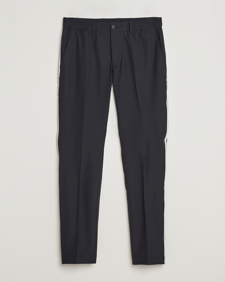 Heren | Broeken | J.Lindeberg | Stuart Stretch Stripe Golf Trouses Black