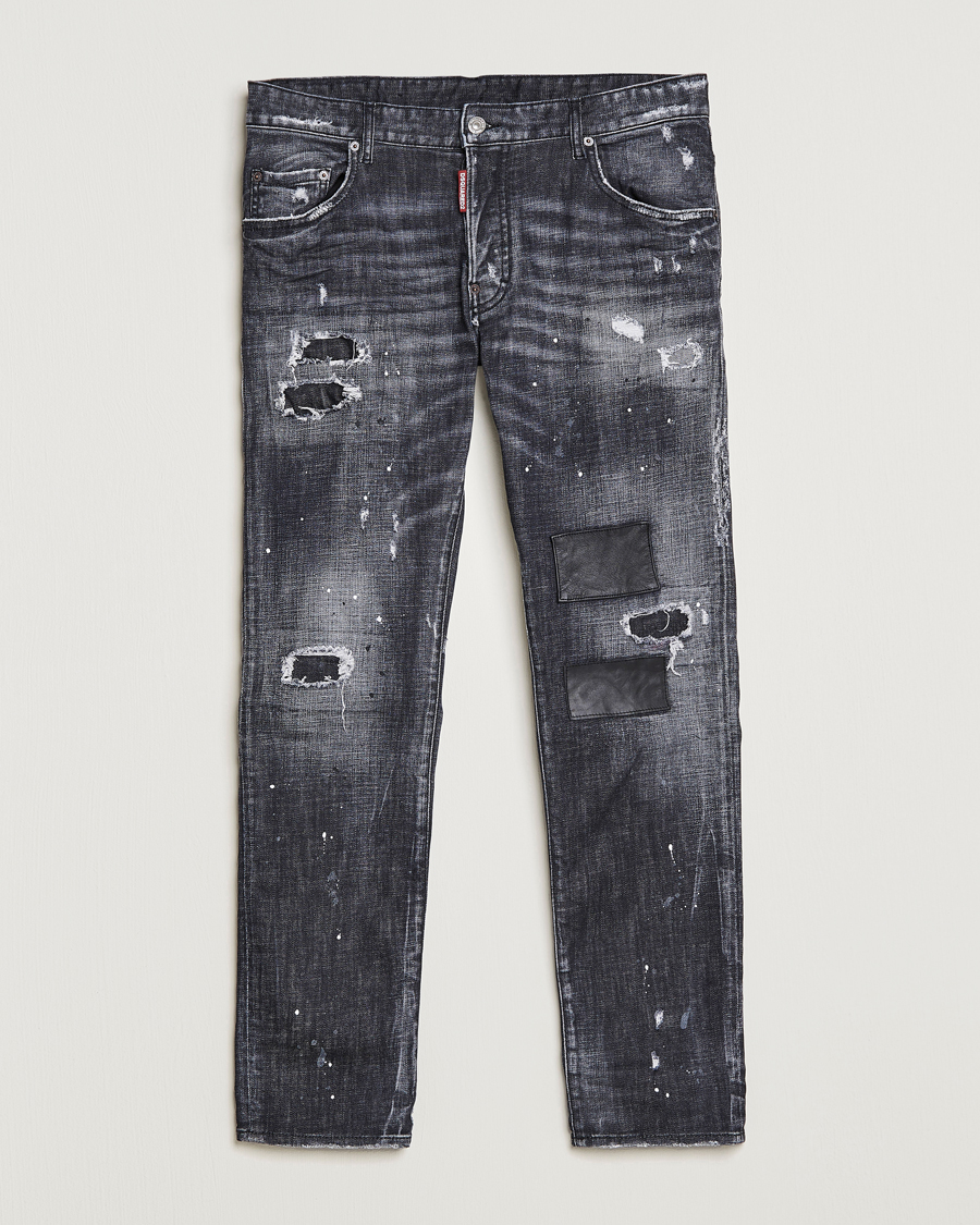 Heren | Jeans | Dsquared2 | Skater Jeans Medium Black Wash