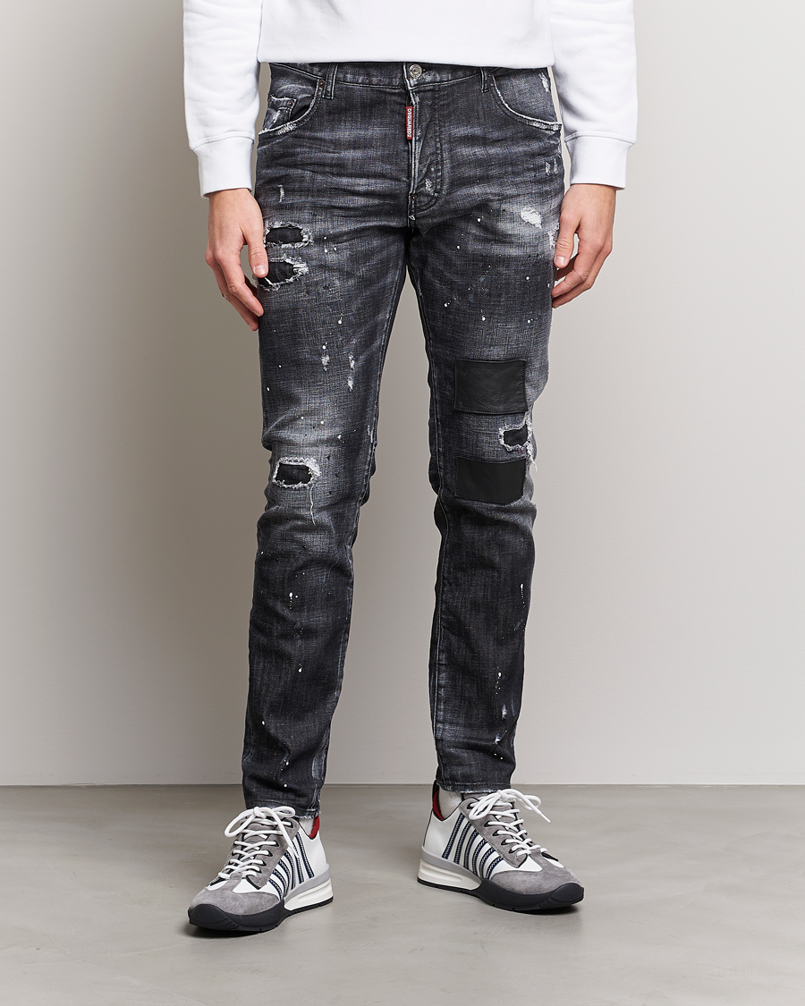 Heren | Jeans | Dsquared2 | Skater Jeans Medium Black Wash