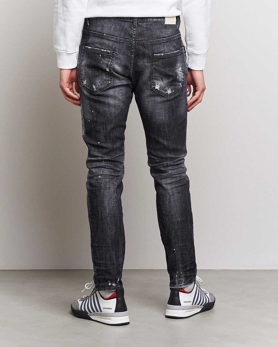 Heren | Jeans | Dsquared2 | Skater Jeans Medium Black Wash