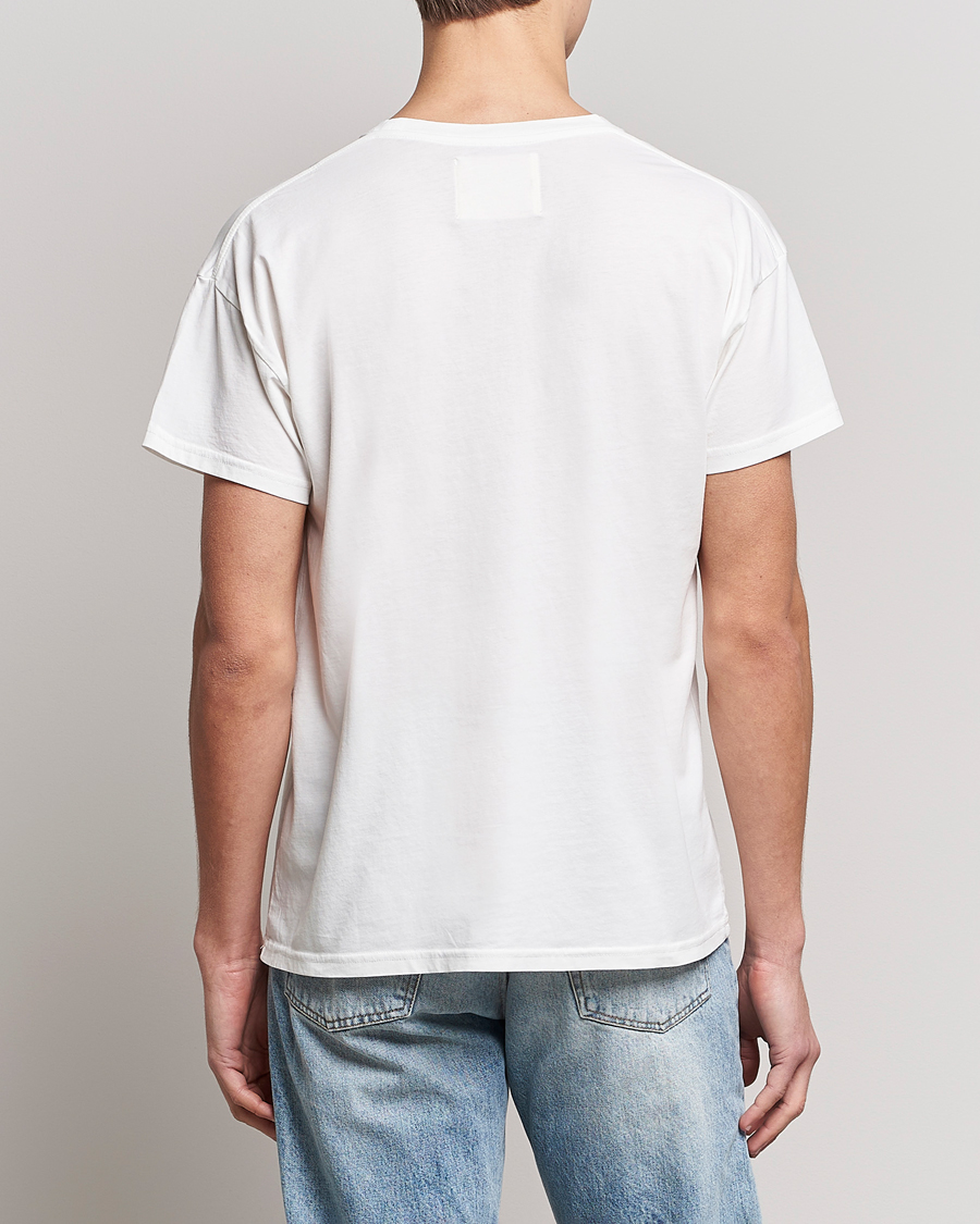 Heren | T-shirts | Jeanerica | Marcel Crew Neck T-Shirt White