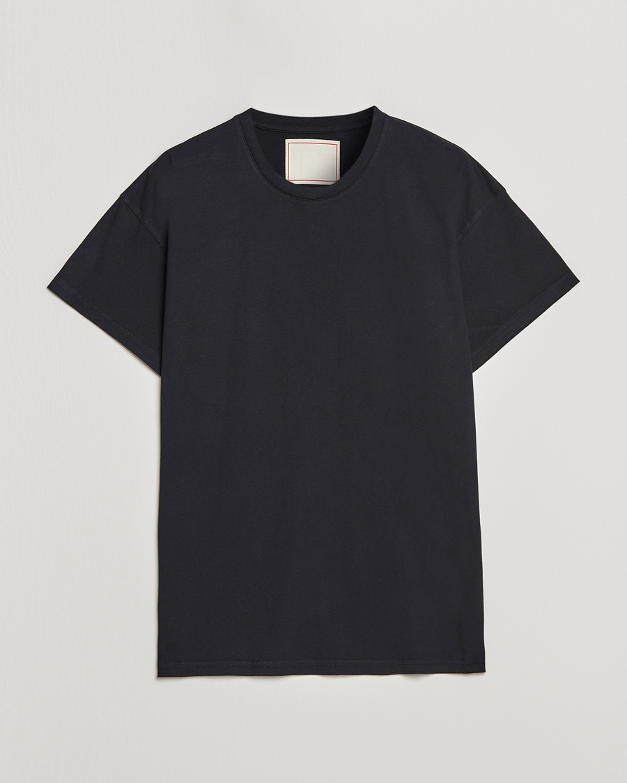 Heren | T-shirts | Jeanerica | Marcel Crew Neck T-Shirt Black