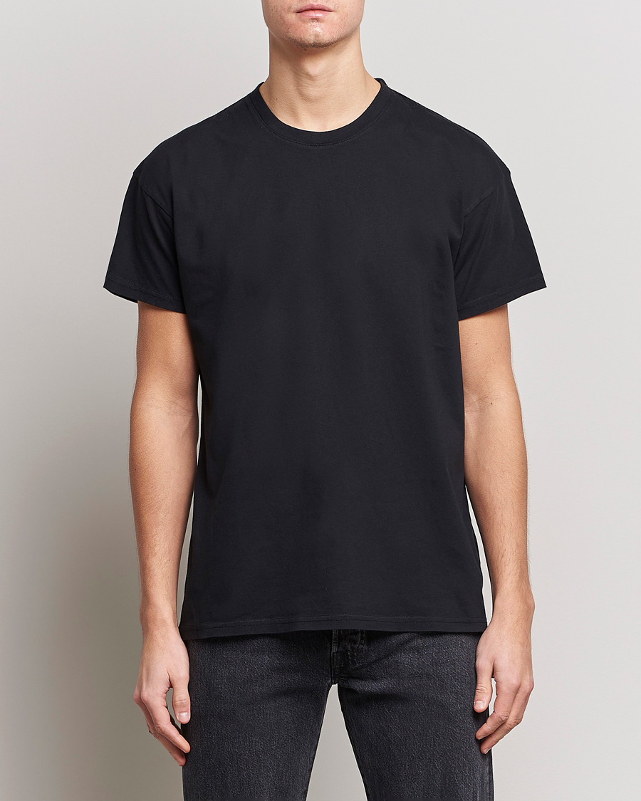 Heren | Contemporary Creators | Jeanerica | Marcel Crew Neck T-Shirt Black