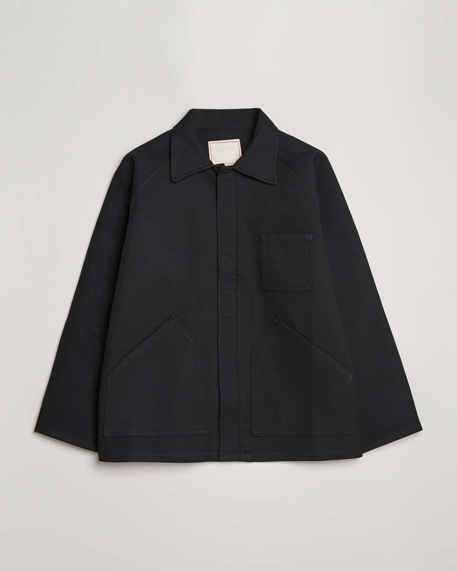 Heren | Jassen | Jeanerica | Tom Heavy Workwear Shirt Jacket Black
