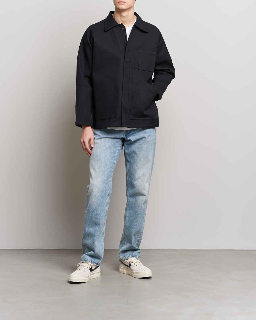 Heren | Jassen | Jeanerica | Tom Heavy Workwear Shirt Jacket Black
