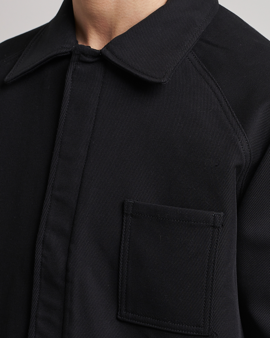 Heren | Jassen | Jeanerica | Tom Heavy Workwear Shirt Jacket Black