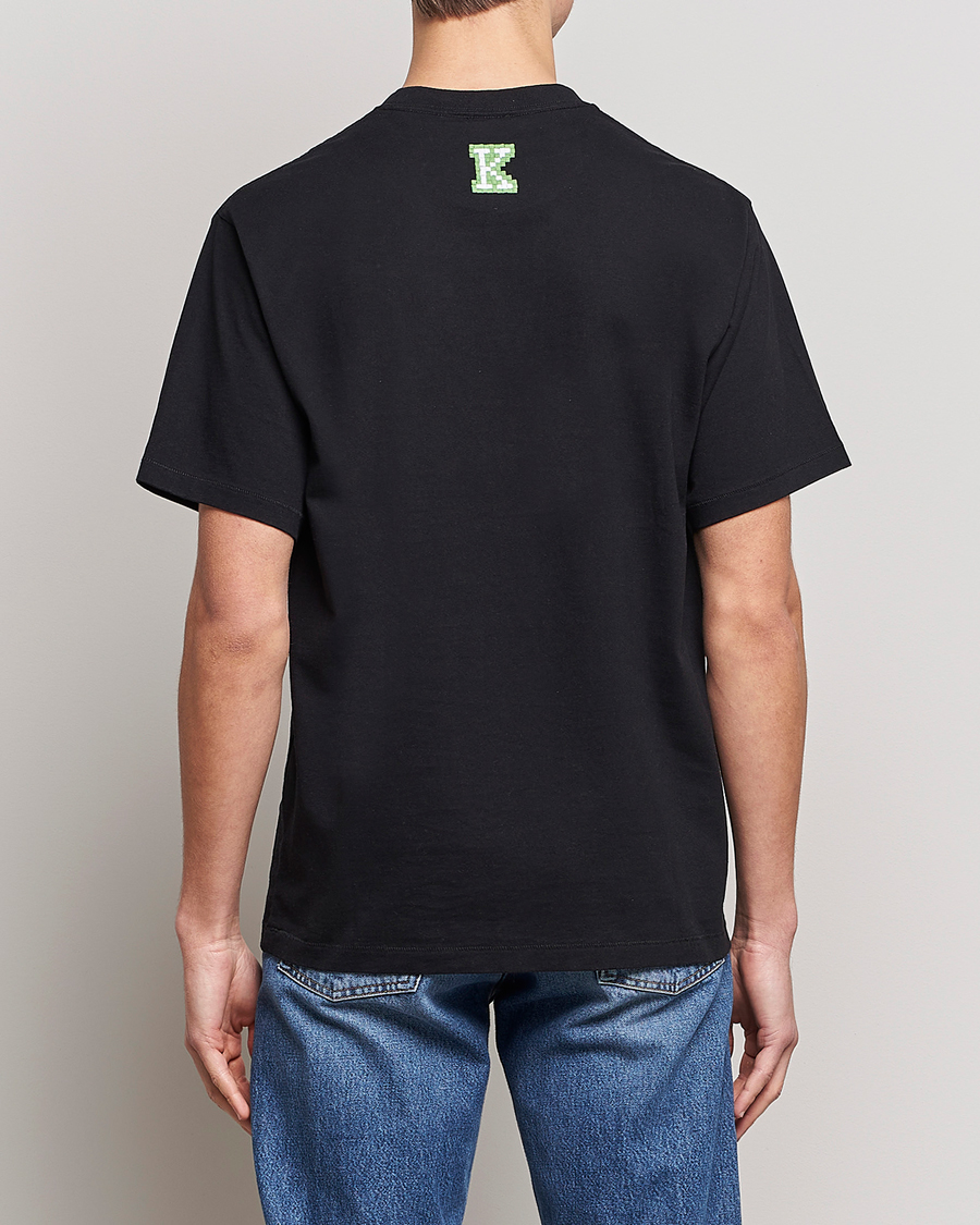 Heren | T-shirts | KENZO | Pixel Oversize T-Shirt Black
