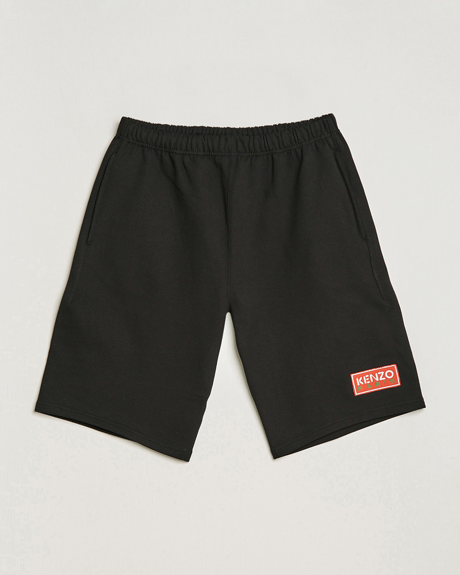 Heren | Korte broek | KENZO | Paris Logo Classic Shorts Black