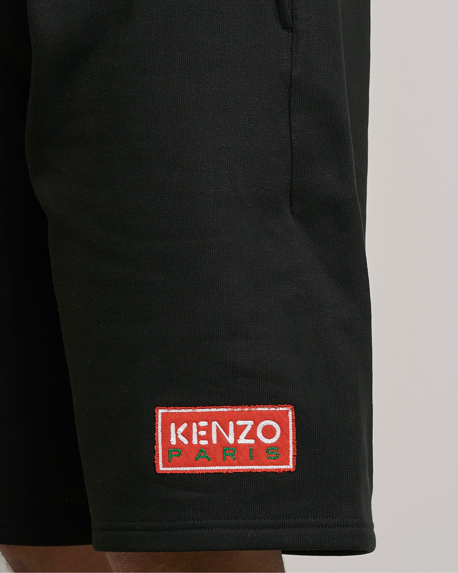 Heren | Korte broek | KENZO | Paris Logo Classic Shorts Black
