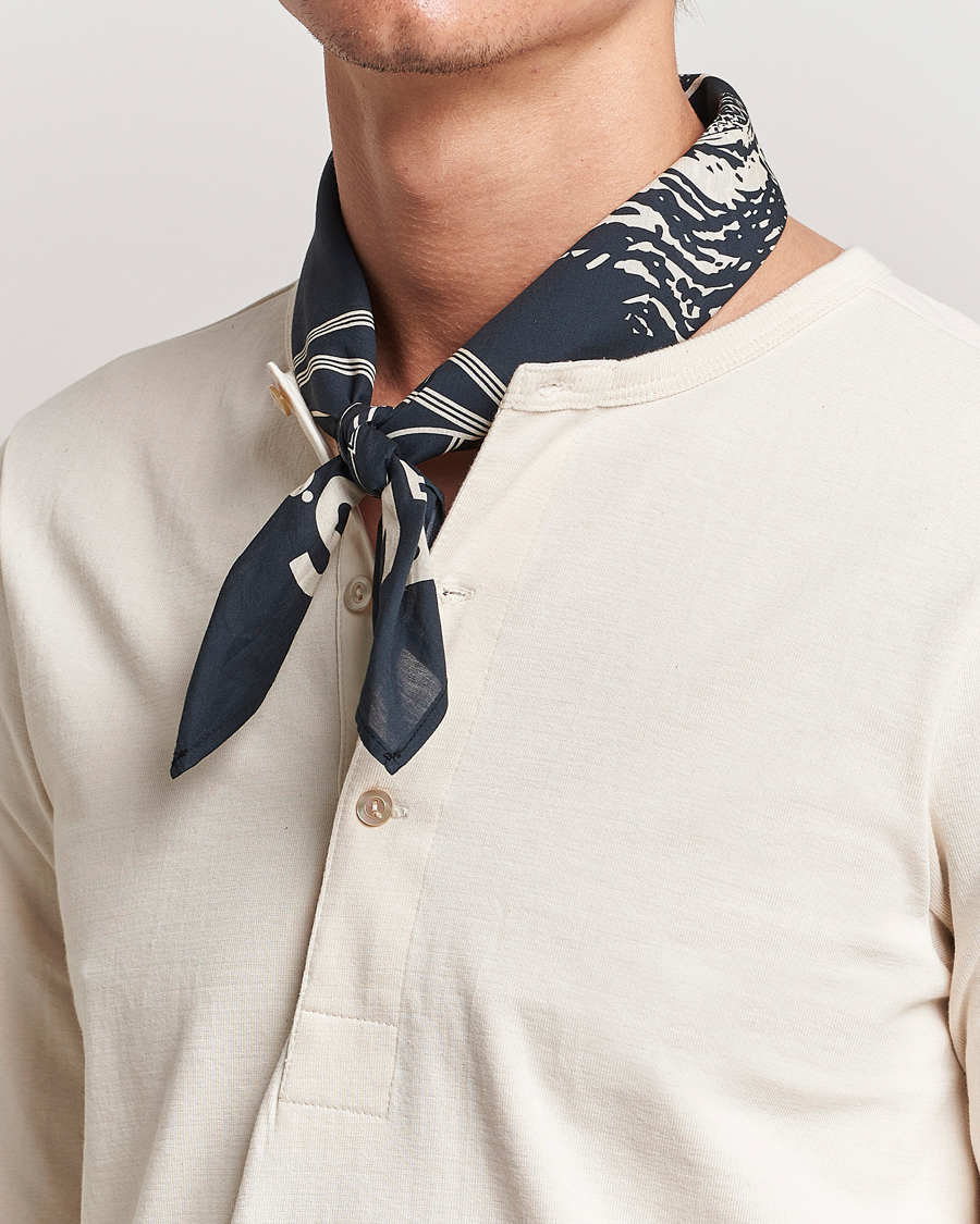 Heren | Sjaals | Merz b. Schwanen | Merz b. SchwanenCotton BandanaCharcoal