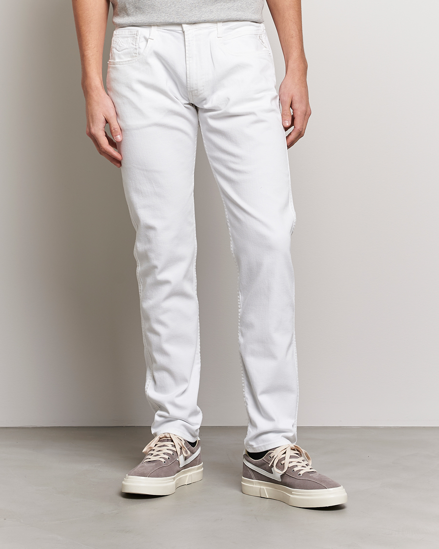 Heren | Jeans | Replay | Anbass Stretch Jeans White