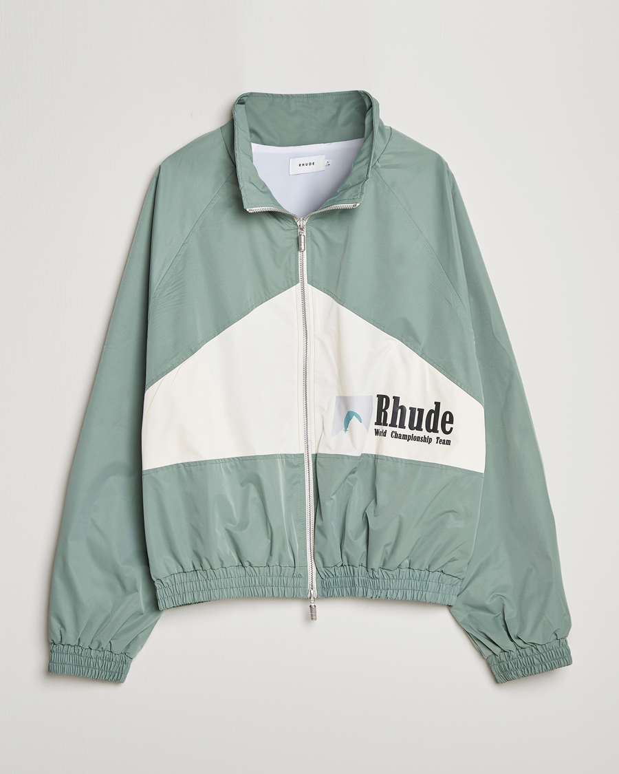 Heren | Jassen | Rhude | Senna Flight Jacket Ivory/Sage