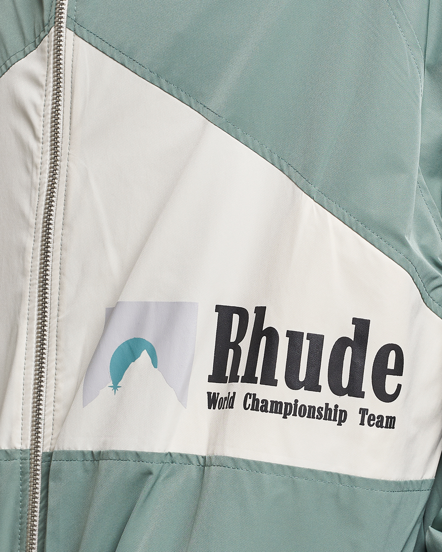 Heren | Jassen | Rhude | Senna Flight Jacket Ivory/Sage