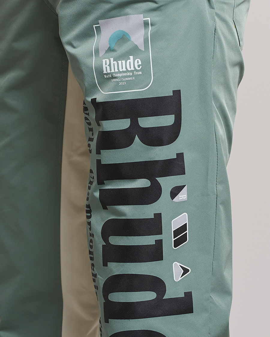 Heren | Broeken | Rhude | Senna Flight Pants Ivory/Sage