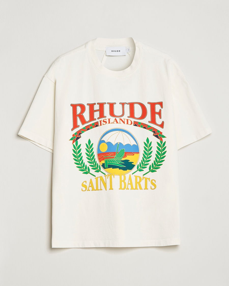 Heren | T-shirts | Rhude | Beach Chair T-Shirt White