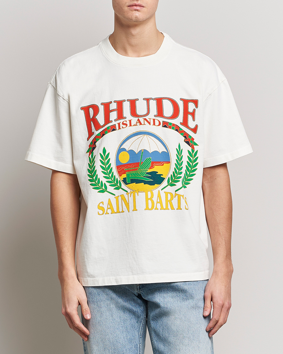 Heren | T-shirts | Rhude | Beach Chair T-Shirt White