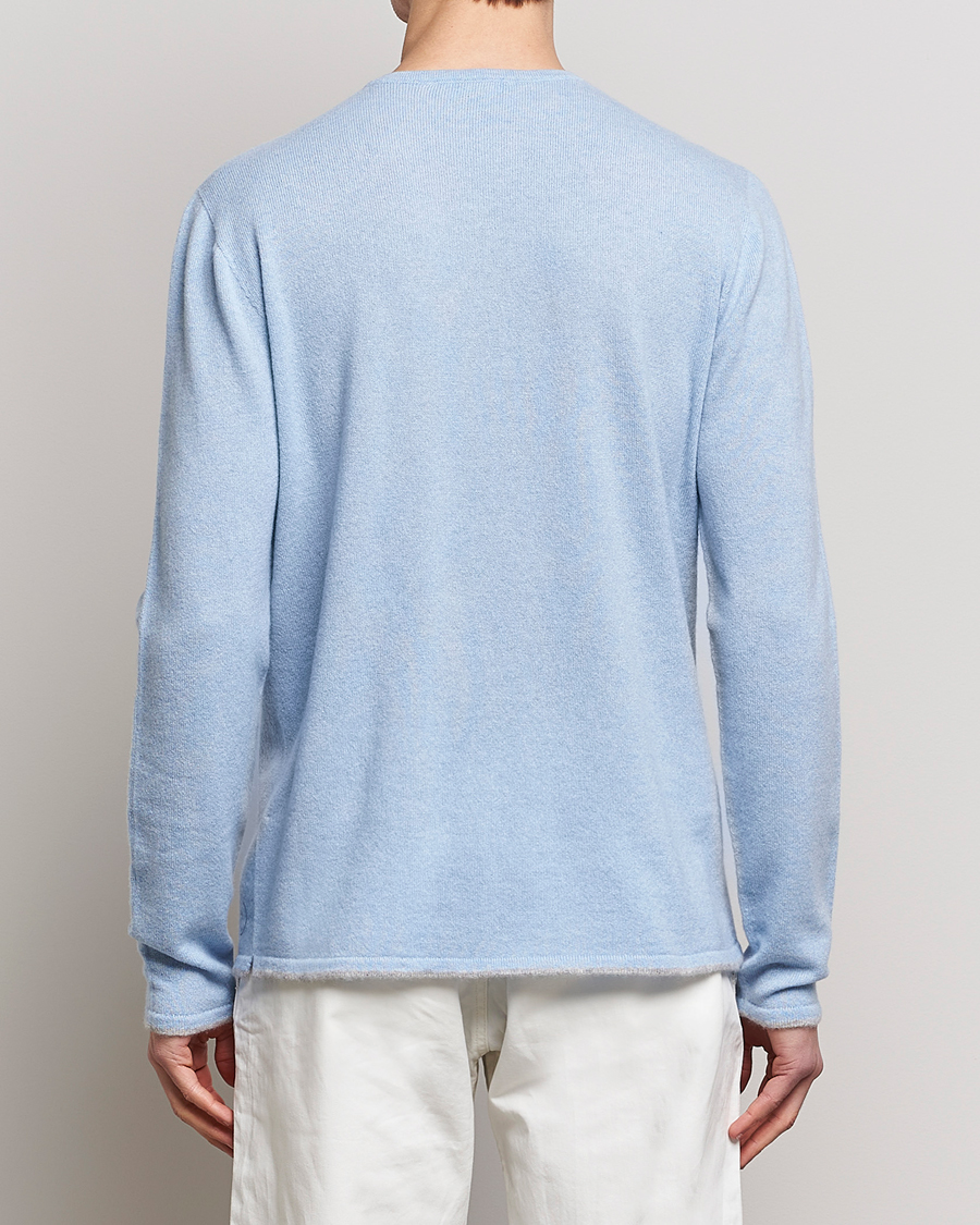 Heren | Truien | SEASE | Shore 2.0 Cashmere Pullover Sky Blue