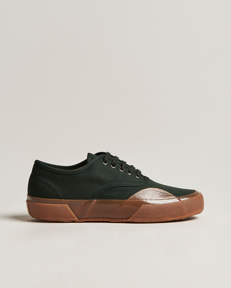 Heren | Superga Artifact Deck Canvas Sneaker Dark Green | Superga | Artifact Deck Canvas Sneaker Dark Green