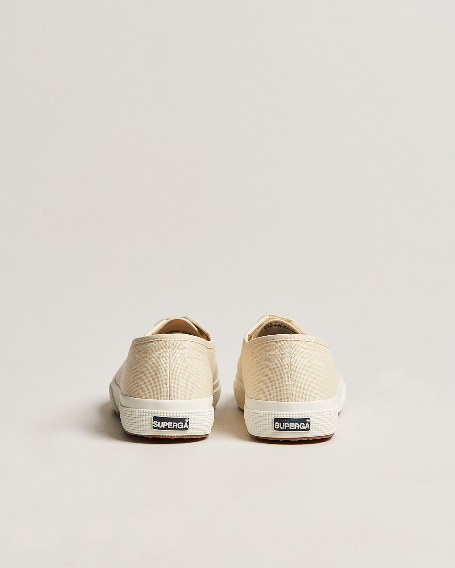 Heren | Superga Canvas Sneaker Beige Eggshell | Superga | Canvas Sneaker Beige Eggshell