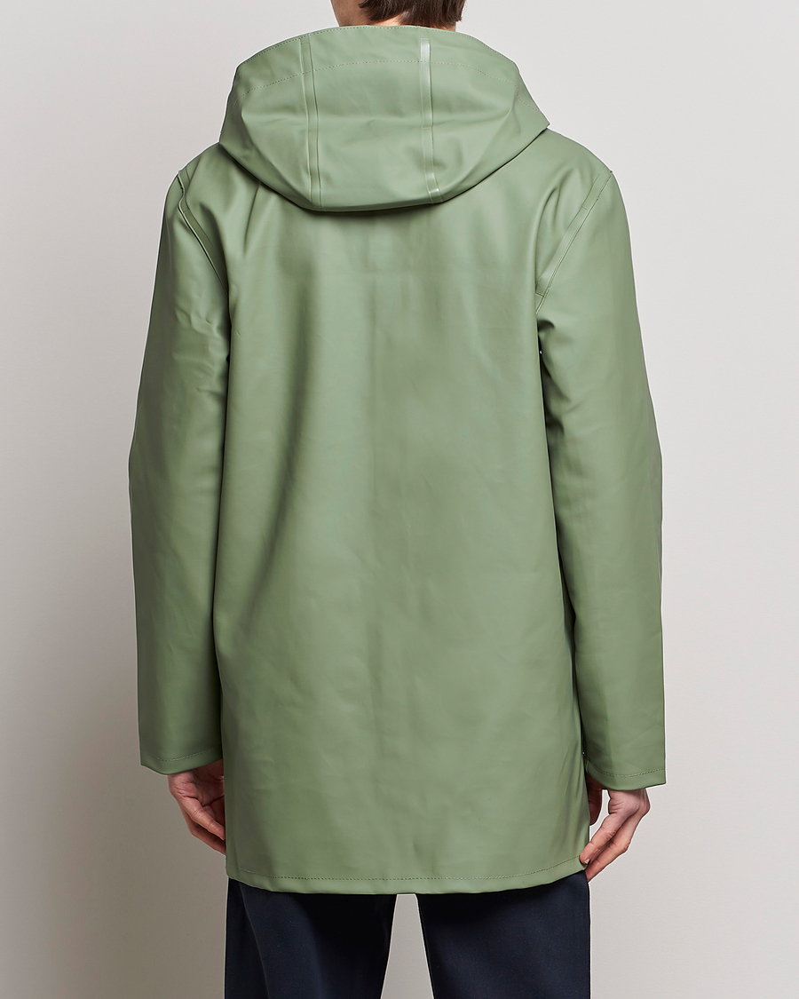 Heren | Jassen | Stutterheim | Stockholm Raincoat Alfa Green