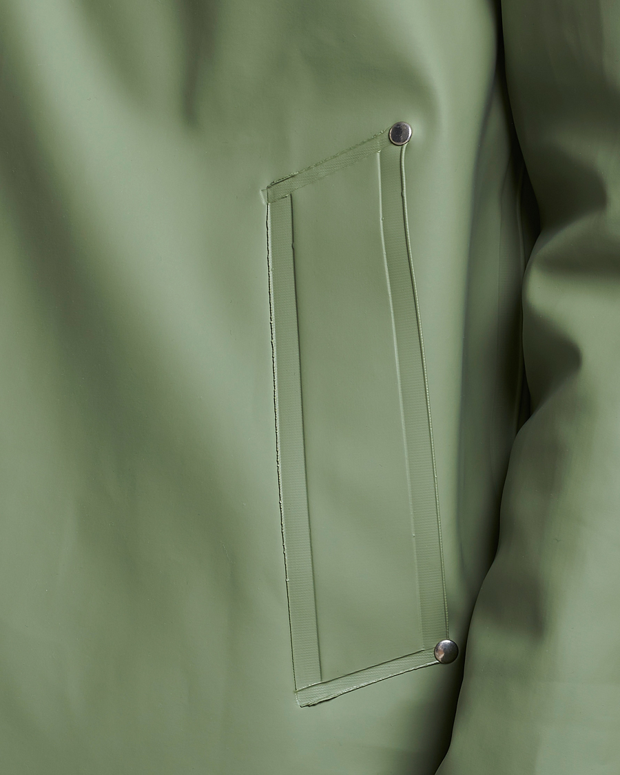 Heren | Jassen | Stutterheim | Stockholm Raincoat Alfa Green