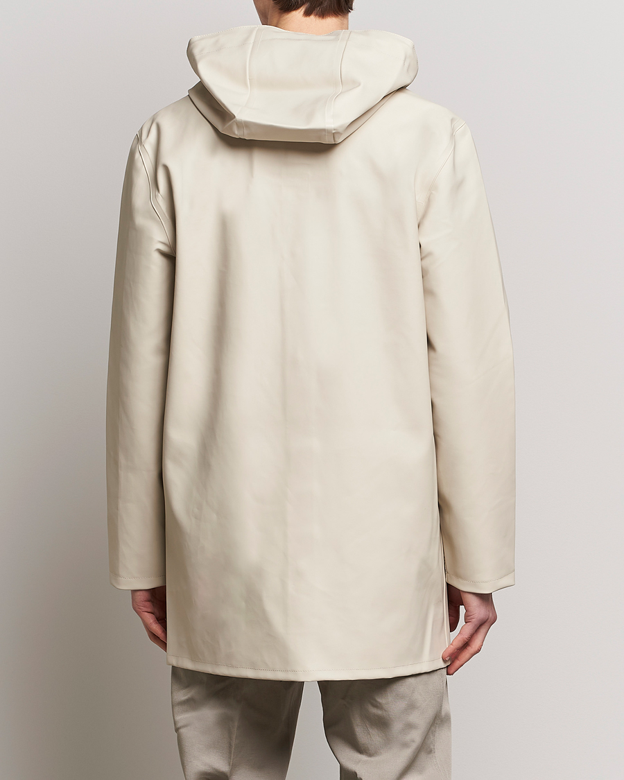 Heren | Jassen | Stutterheim | Stockholm Raincoat Oyster Grey