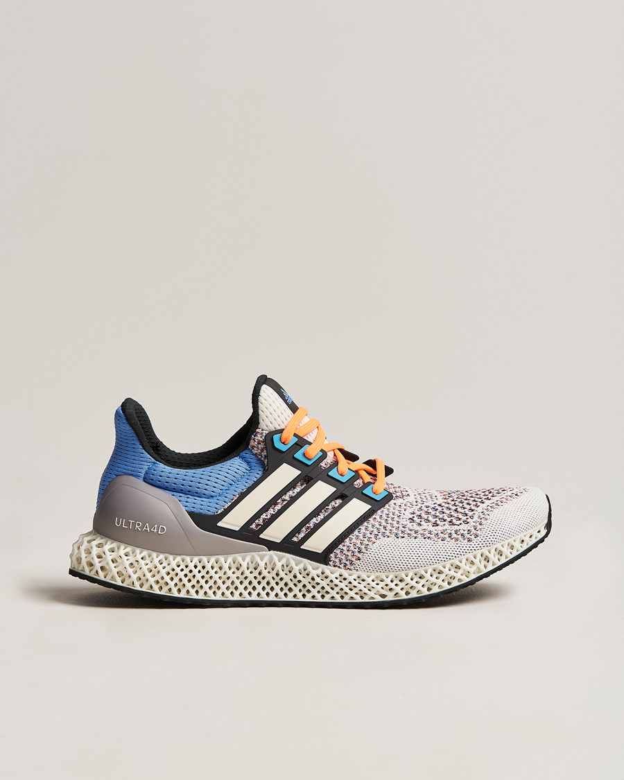 Heren | adidas Originals Ultra D4 Sneaker White/Blue | adidas Originals | Ultra D4 Sneaker White/Blue