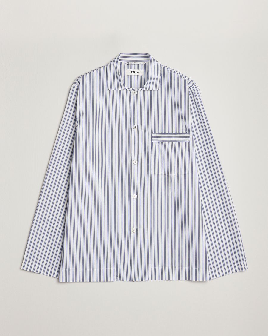 Heren | Pyjama's en gewaden | Tekla | Poplin Pyjama Shirt Skagen Stripes