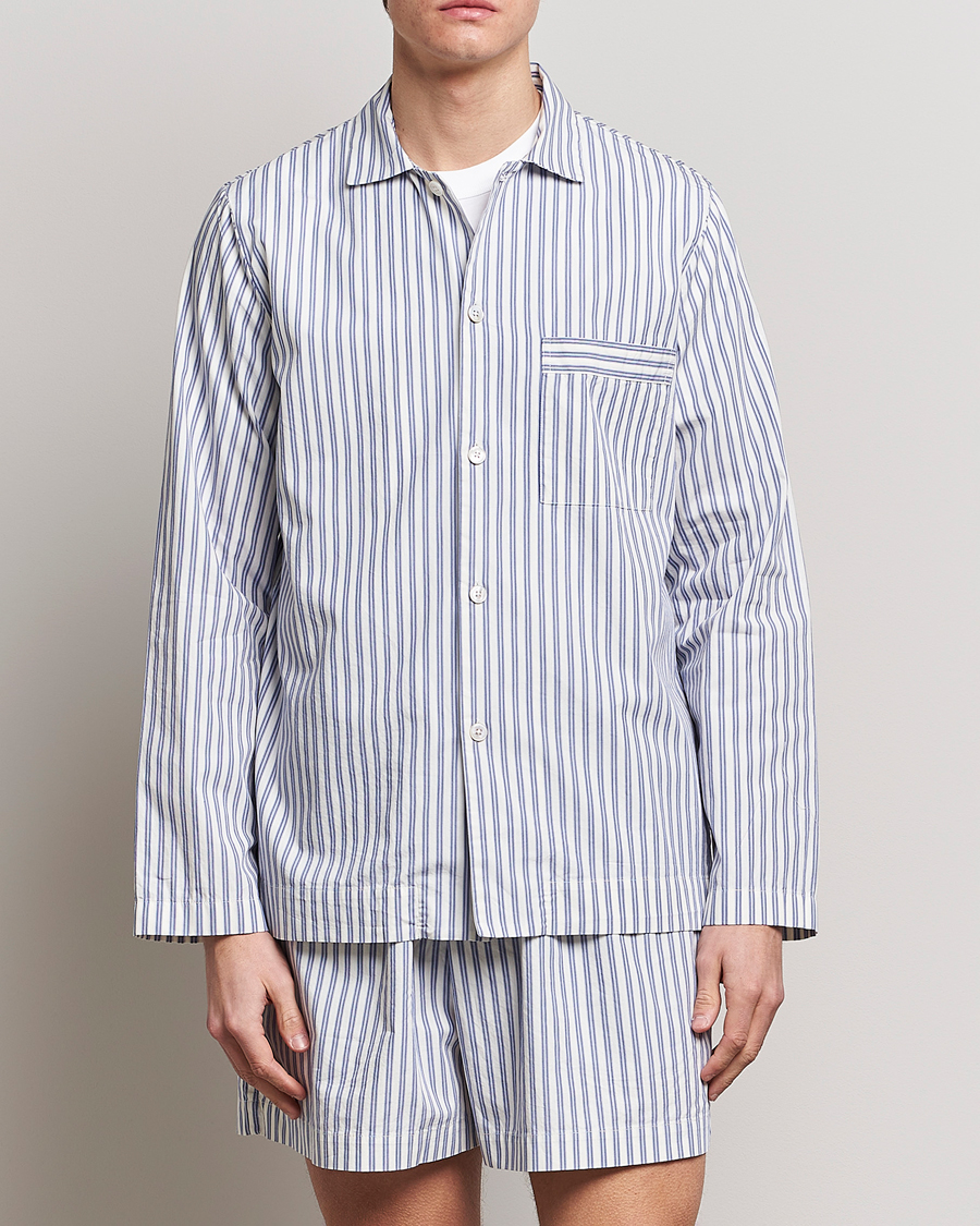 Heren |  | Tekla | Poplin Pyjama Shirt Skagen Stripes