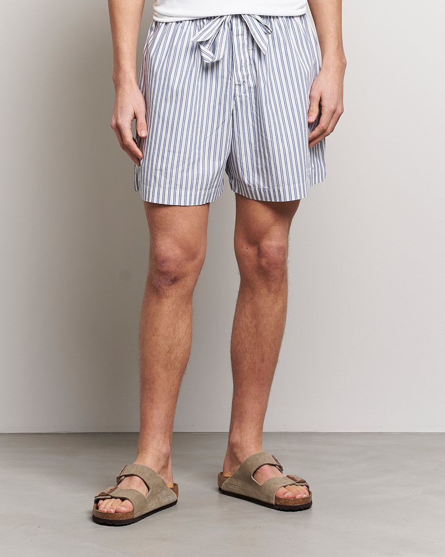 Heren | Kleding | Tekla | Poplin Pyjama Shorts Skagen Stripes