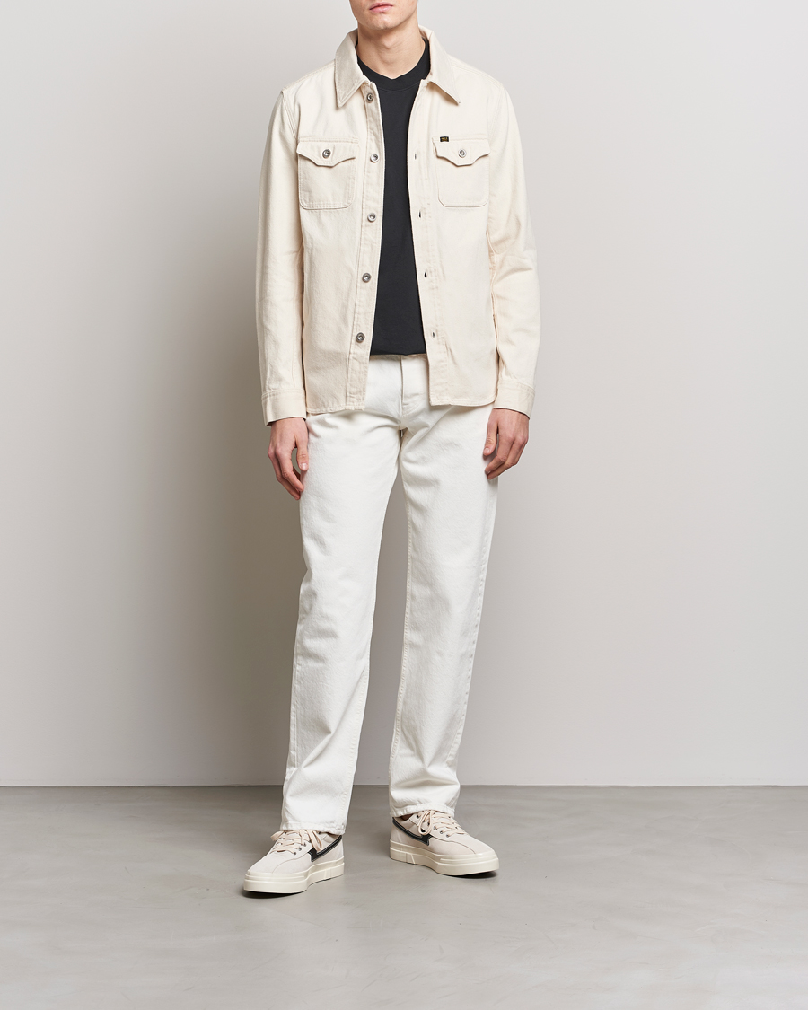 Heren | Jassen | Tiger of Sweden | Get Denim Jacket Ecru denim