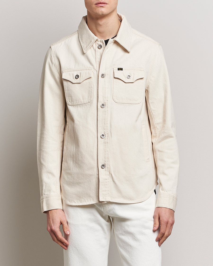 Heren | Jassen | Tiger of Sweden | Get Denim Jacket Ecru denim