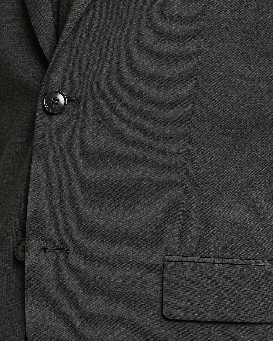 Heren | Blazers | Tiger of Sweden | Jerretts Wool Travel Suit Blazer Olive Extreme
