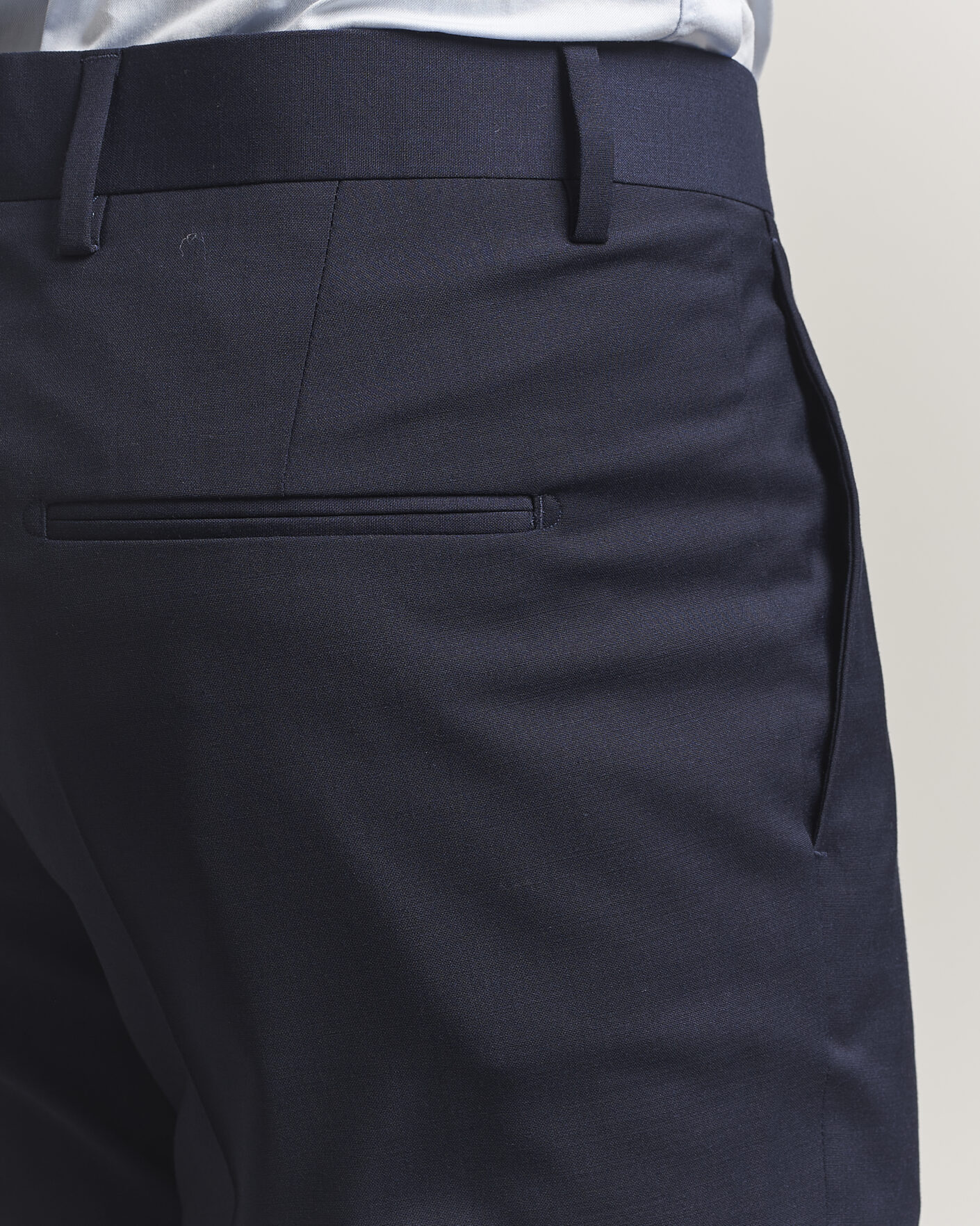 Heren | Broeken | Tiger of Sweden | Tenuta Wool Travel Suit Trousers Royal Blue