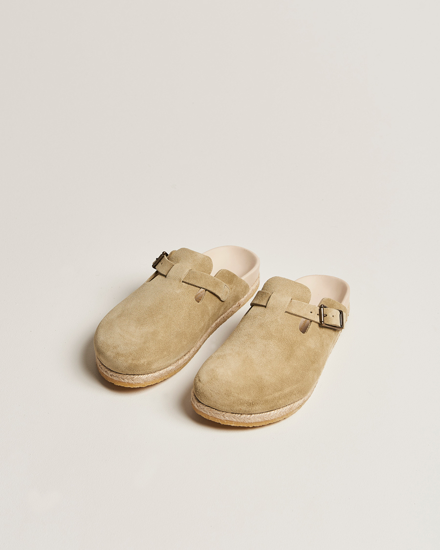 Heren | Yuketen Sal 1 Crepe Sole Sandals Desert Suede | Yuketen | Sal 1 Crepe Sole Sandals Desert Suede