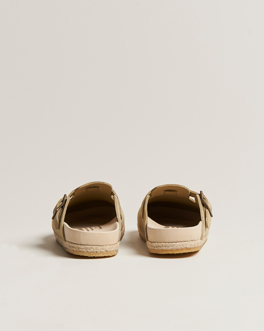 Heren | Yuketen Sal 1 Crepe Sole Sandals Desert Suede | Yuketen | Sal 1 Crepe Sole Sandals Desert Suede