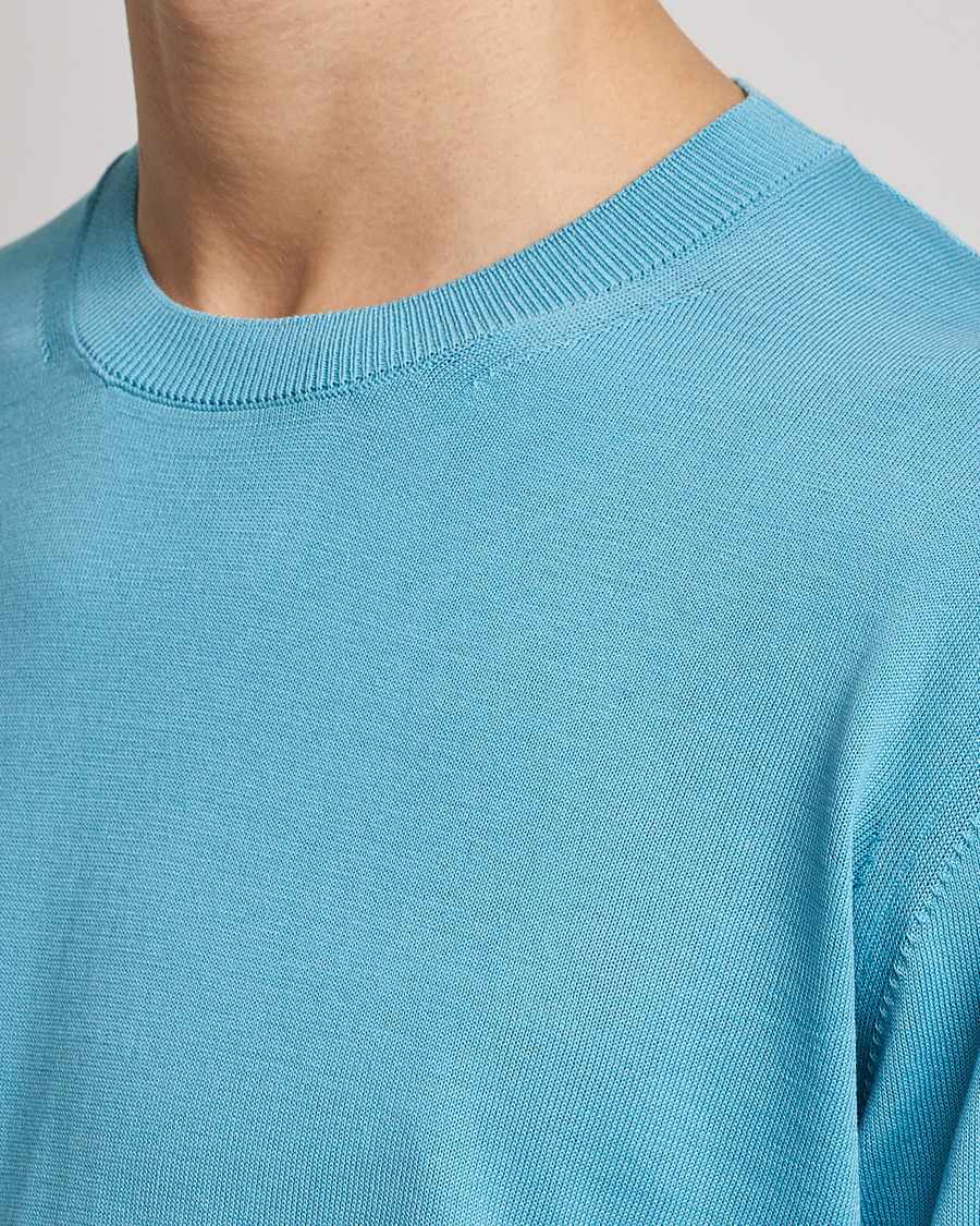 Heren | Truien | Etro | Crew Neck Pullover Azzurro